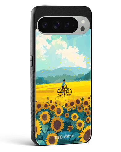 Sunflower Trails [BREATHE] Glass Case Phone Cover (Google)