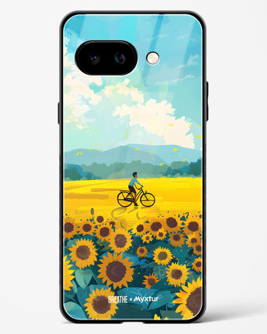 Sunflower Trails [BREATHE] Glass Case Phone Cover (Google)