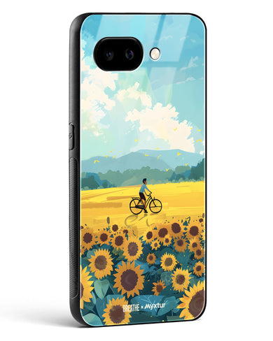 Sunflower Trails [BREATHE] Glass Case Phone Cover (Google)