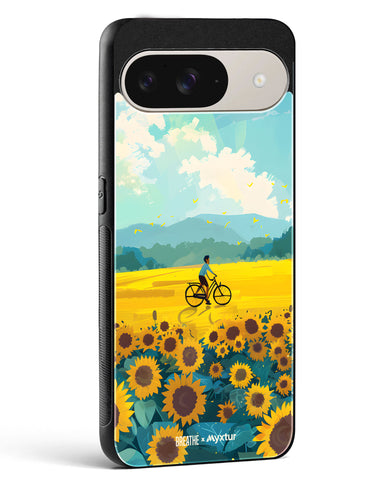 Sunflower Trails [BREATHE] Glass Case Phone Cover (Google)