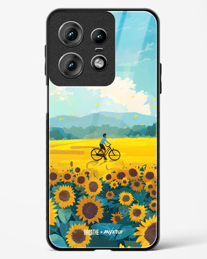 Sunflower Trails [BREATHE] Glass Case Phone Cover (Motorola)