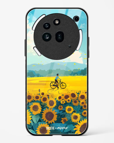 Sunflower Trails [BREATHE] Glass Case Phone Cover (Nothing)