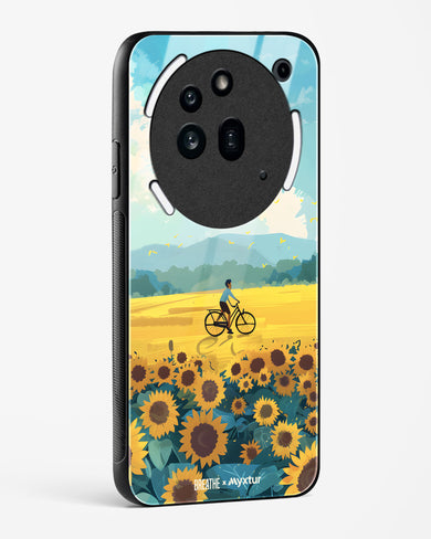 Sunflower Trails [BREATHE] Glass Case Phone Cover (Nothing)