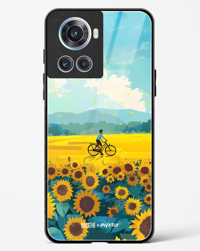 Sunflower Trails [BREATHE] Glass Case Phone Cover (OnePlus)