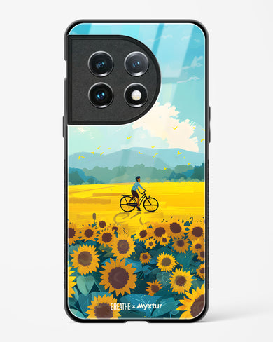 Sunflower Trails [BREATHE] Glass Case Phone Cover (OnePlus)