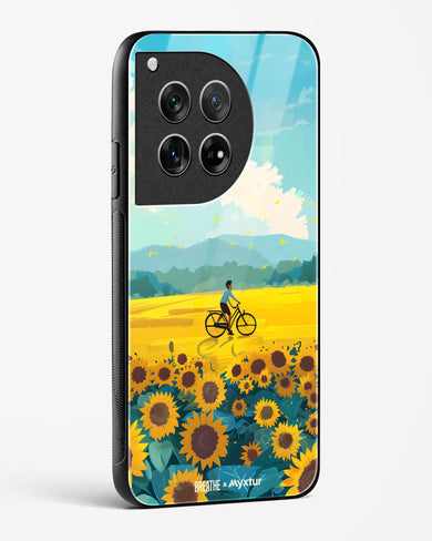 Sunflower Trails [BREATHE] Glass Case Phone Cover (OnePlus)