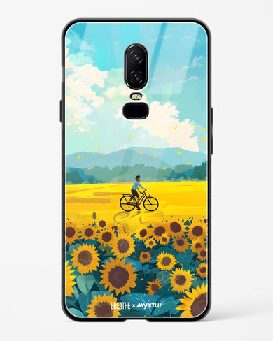 Sunflower Trails [BREATHE] Glass Case Phone Cover (OnePlus)