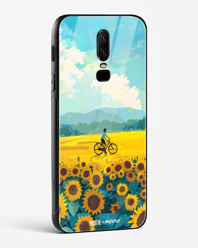 Sunflower Trails [BREATHE] Glass Case Phone Cover (OnePlus)