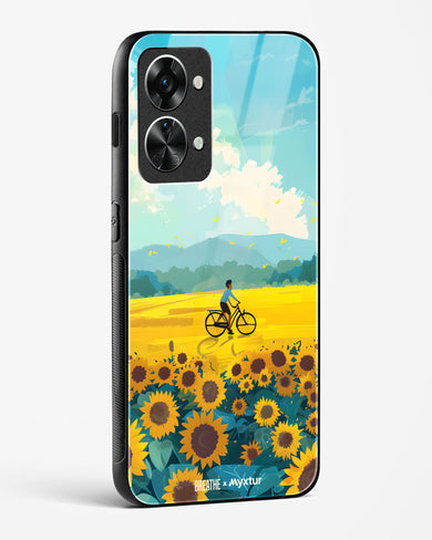 Sunflower Trails [BREATHE] Glass Case Phone Cover (OnePlus)