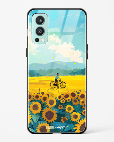 Sunflower Trails [BREATHE] Glass Case Phone Cover (OnePlus)