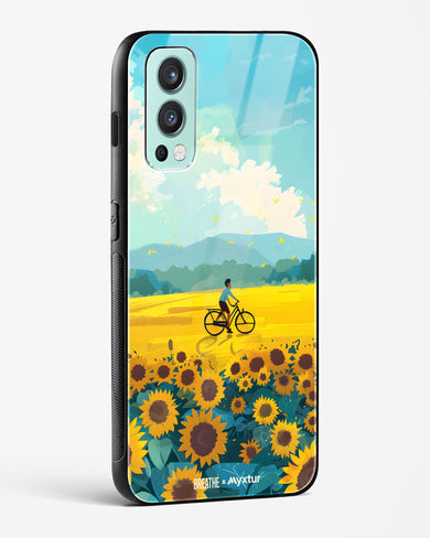 Sunflower Trails [BREATHE] Glass Case Phone Cover (OnePlus)