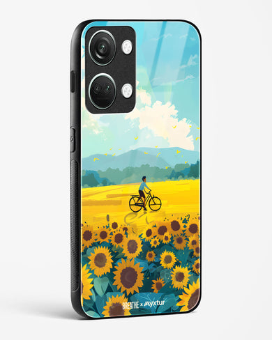 Sunflower Trails [BREATHE] Glass Case Phone Cover (OnePlus)