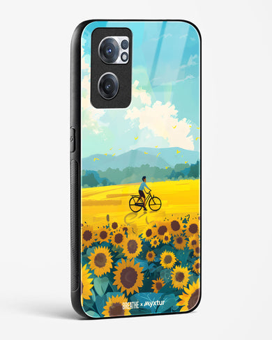 Sunflower Trails [BREATHE] Glass Case Phone Cover (OnePlus)
