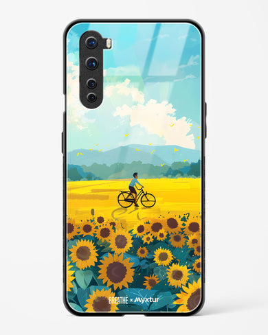 Sunflower Trails [BREATHE] Glass Case Phone Cover (OnePlus)