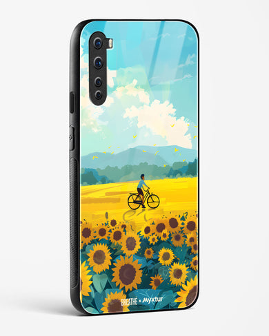 Sunflower Trails [BREATHE] Glass Case Phone Cover (OnePlus)