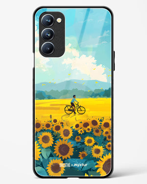 Sunflower Trails [BREATHE] Glass Case Phone Cover (Oppo)