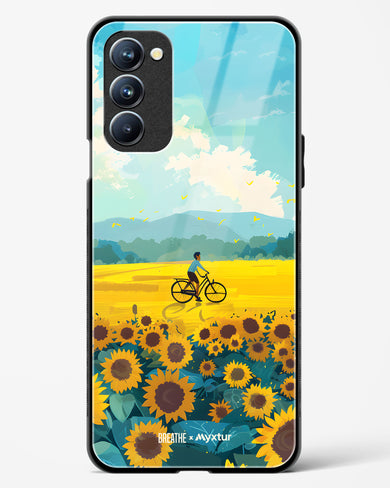 Sunflower Trails [BREATHE] Glass Case Phone Cover (Oppo)