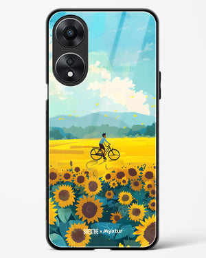 Sunflower Trails [BREATHE] Glass Case Phone Cover (Oppo)