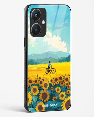 Sunflower Trails [BREATHE] Glass Case Phone Cover (Oppo)