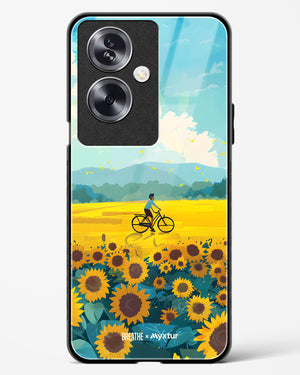 Sunflower Trails [BREATHE] Glass Case Phone Cover (Oppo)