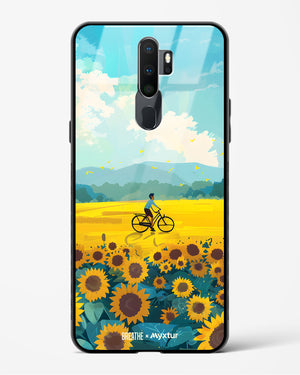 Sunflower Trails [BREATHE] Glass Case Phone Cover (Oppo)