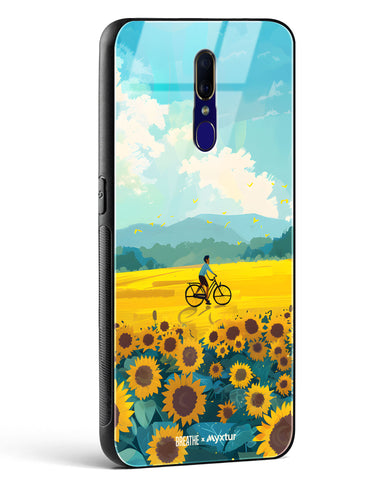 Sunflower Trails [BREATHE] Glass Case Phone Cover (Oppo)