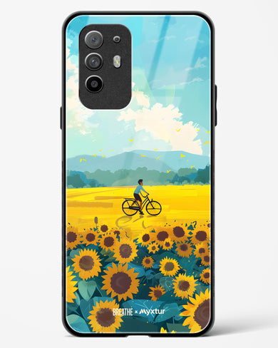 Sunflower Trails [BREATHE] Glass Case Phone Cover (Oppo)