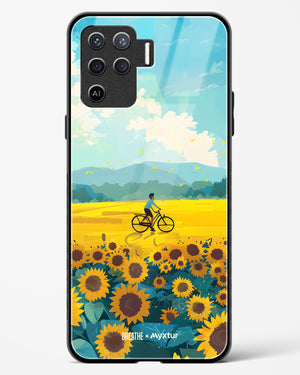 Sunflower Trails [BREATHE] Glass Case Phone Cover (Oppo)