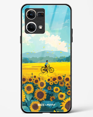 Sunflower Trails [BREATHE] Glass Case Phone Cover (Oppo)