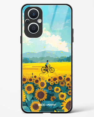 Sunflower Trails [BREATHE] Glass Case Phone Cover (Oppo)