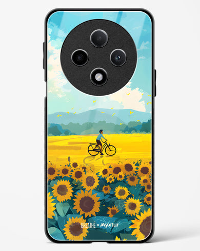 Sunflower Trails [BREATHE] Glass Case Phone Cover (Oppo)