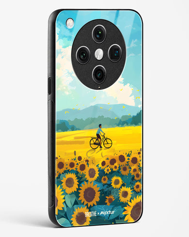 Sunflower Trails [BREATHE] Glass Case Phone Cover (Oppo)
