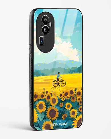 Sunflower Trails [BREATHE] Glass Case Phone Cover (Oppo)