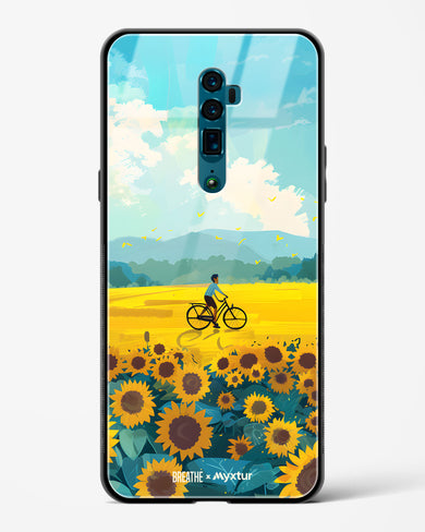 Sunflower Trails [BREATHE] Glass Case Phone Cover (Oppo)
