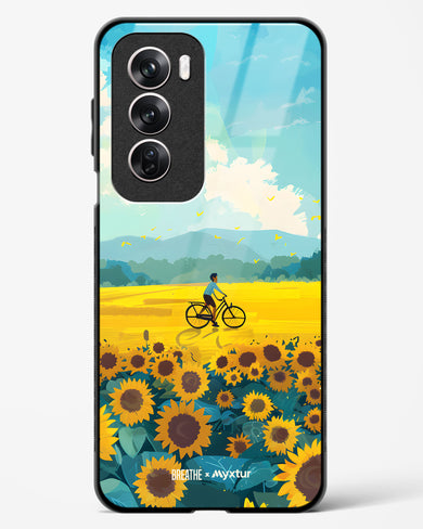 Sunflower Trails [BREATHE] Glass Case Phone Cover (Oppo)