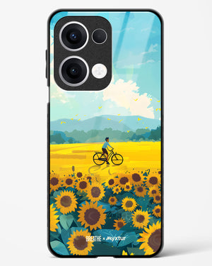 Sunflower Trails [BREATHE] Glass Case Phone Cover (Oppo)