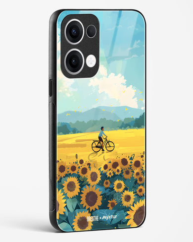 Sunflower Trails [BREATHE] Glass Case Phone Cover (Oppo)