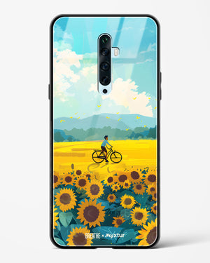 Sunflower Trails [BREATHE] Glass Case Phone Cover (Oppo)