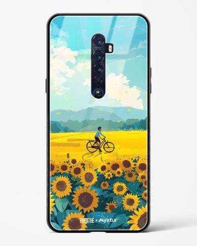Sunflower Trails [BREATHE] Glass Case Phone Cover (Oppo)