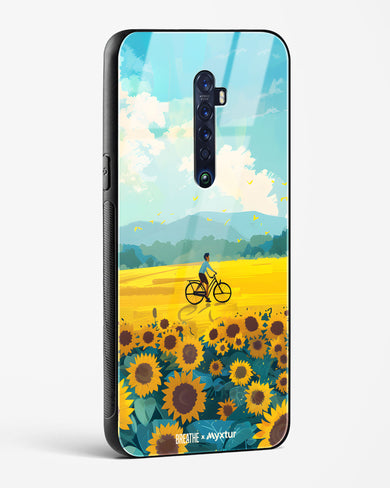 Sunflower Trails [BREATHE] Glass Case Phone Cover (Oppo)