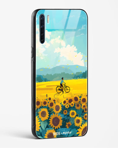 Sunflower Trails [BREATHE] Glass Case Phone Cover (Oppo)