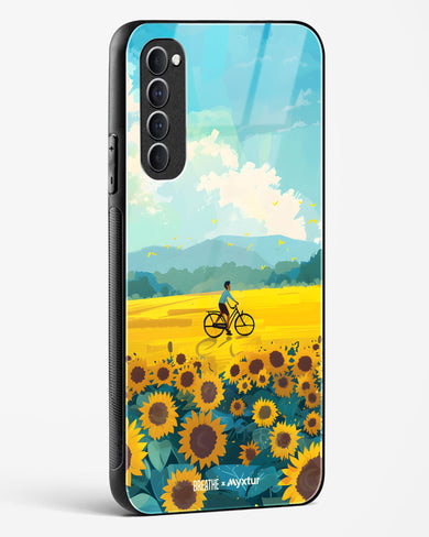 Sunflower Trails [BREATHE] Glass Case Phone Cover (Oppo)