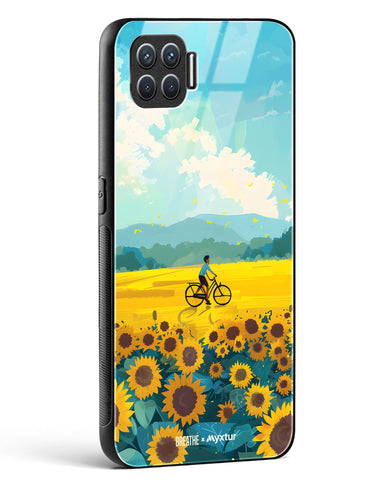 Sunflower Trails [BREATHE] Glass Case Phone Cover (Oppo)