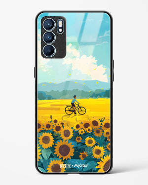 Sunflower Trails [BREATHE] Glass Case Phone Cover (Oppo)