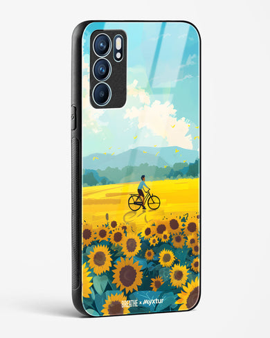 Sunflower Trails [BREATHE] Glass Case Phone Cover (Oppo)
