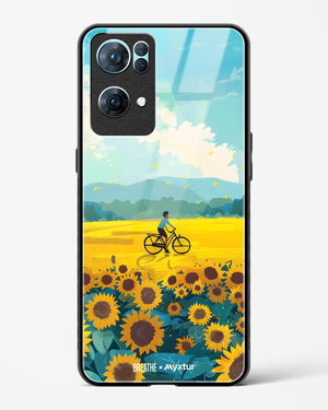 Sunflower Trails [BREATHE] Glass Case Phone Cover (Oppo)