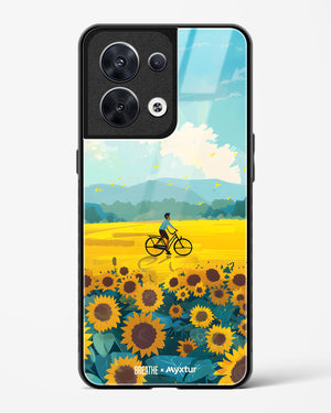 Sunflower Trails [BREATHE] Glass Case Phone Cover (Oppo)