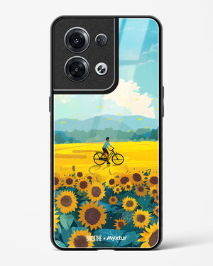 Sunflower Trails [BREATHE] Glass Case Phone Cover (Oppo)