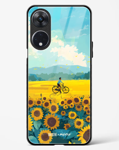 Sunflower Trails [BREATHE] Glass Case Phone Cover (Oppo)