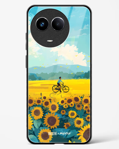 Sunflower Trails [BREATHE] Glass Case Phone Cover (Realme)